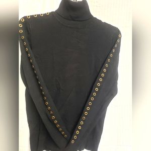 Woman turtleneck sweater